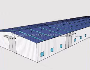 Prefab/Prefabricated Galvanized Metal Frame Sandwich Panel Poultry Farm Building Steel Structure Shed Chicken House for Pig/Cow/Goat/Broiler/Breeder/Layer/Egg