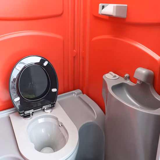 High Quality Durable HDPE Plastic Mobile Toilet Outdoor Portable Toilet