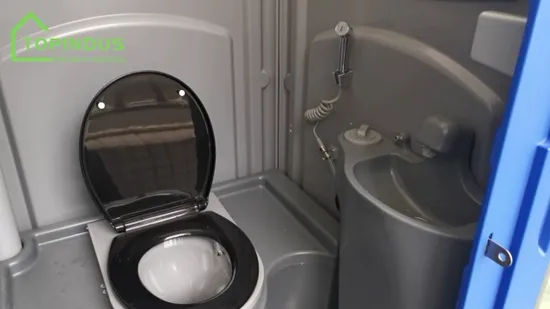 High Quality Durable HDPE Plastic Mobile Toilet Outdoor Portable Toilet