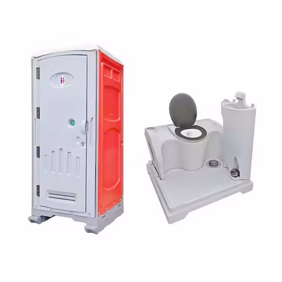 High Quality Durable HDPE Plastic Mobile Toilet Outdoor Portable Toilet