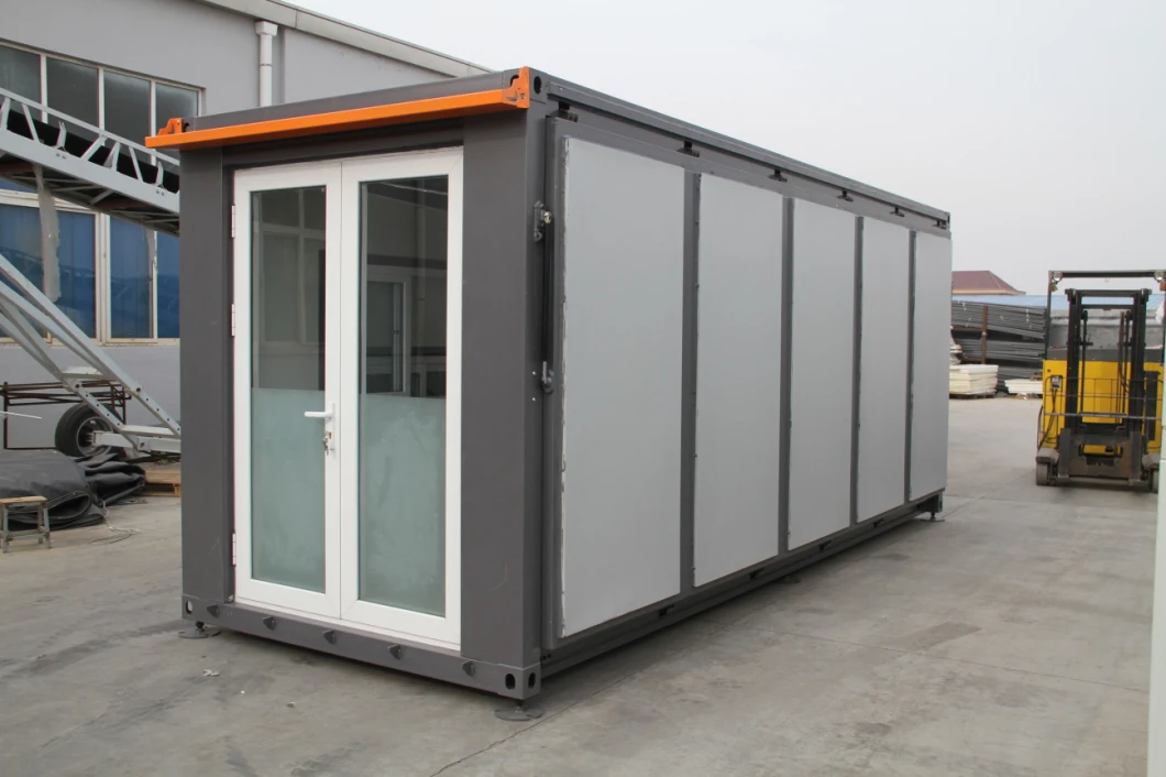 Prefabricated Steel Structure Building Prefab House Home Mobile Steel Frame Sandwich Panel Easy Quick Mstallation Modular Foldable Expandable Container House