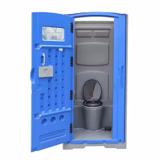 Inodoro móvil de plástico HDPE duradero de alta calidad Inodoro portátil al aire libre